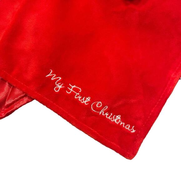 Rudolph the Red Nose Reindeer My First Christmas Security Blanket Lovey Rattle - Picture 3 of 7